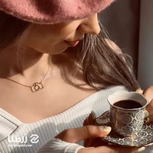 گردنبند طلا طرح دوربین کد N6572