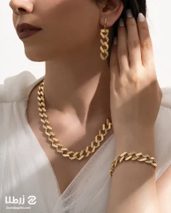 نیم ست کارتیه تراش دار